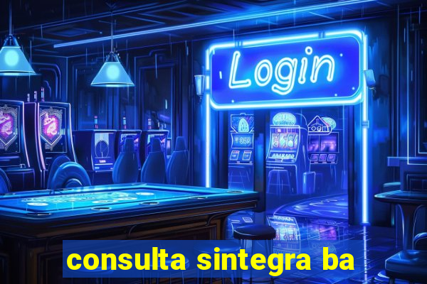 consulta sintegra ba